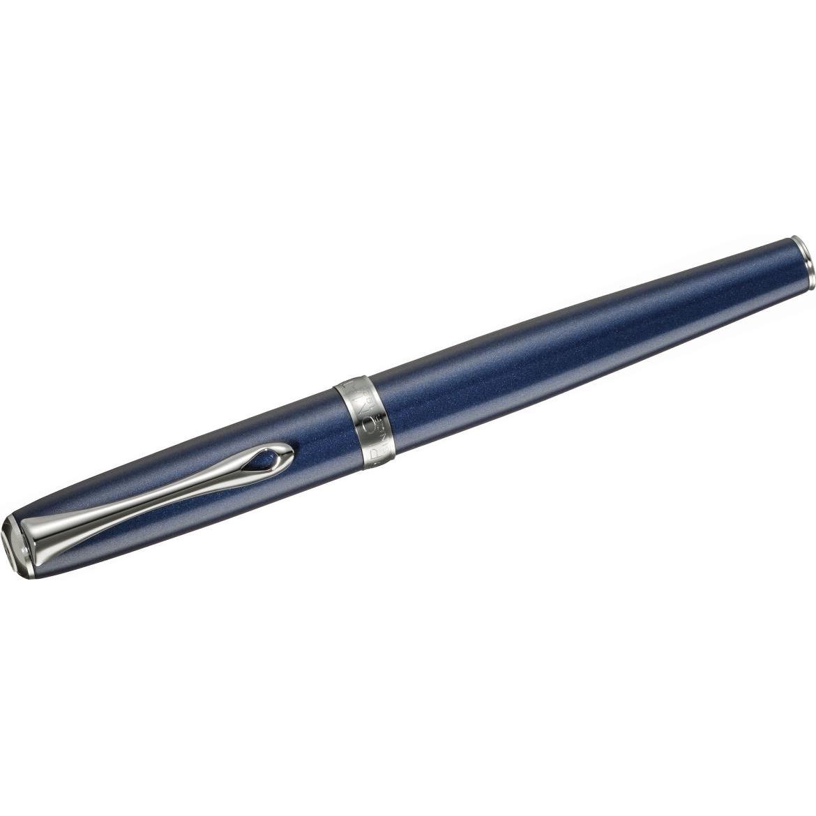 Diplomat, Schreibstifte, Füllhalter Excellence A2 Midnight blue chrom 14 kt F (Midnight Blue, 1 x)