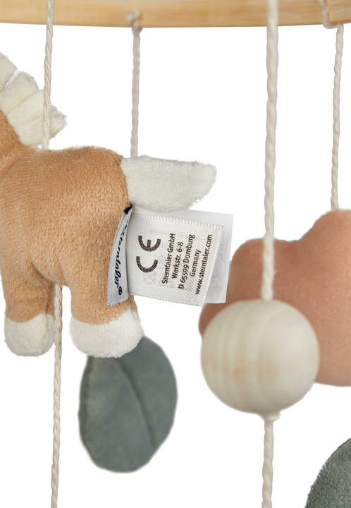 Produktbild Sterntaler Mobile Pferd Sunny Beige/Weiss