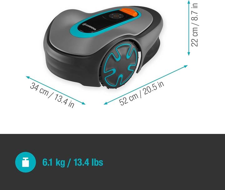 Actual product image Gardena Mähroboter SILENO (350 m², Boundary wire)
