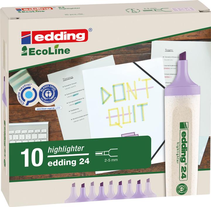 Produktbild Edding Textmarker 24 EcoLine (1 x)