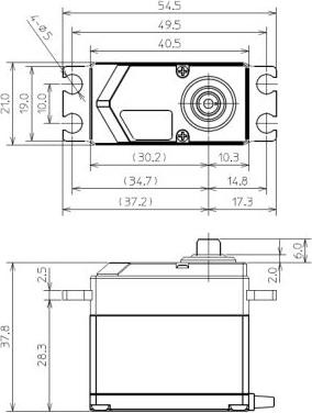 Immagine prodotto Futaba HPS CB701 Servo per auto ad alta risposta