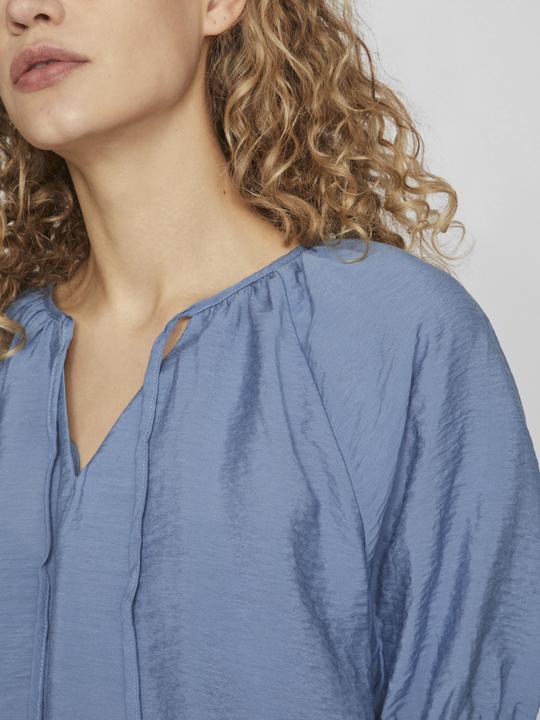 Actual product image Vila Tie neck top with short sleeves (38)