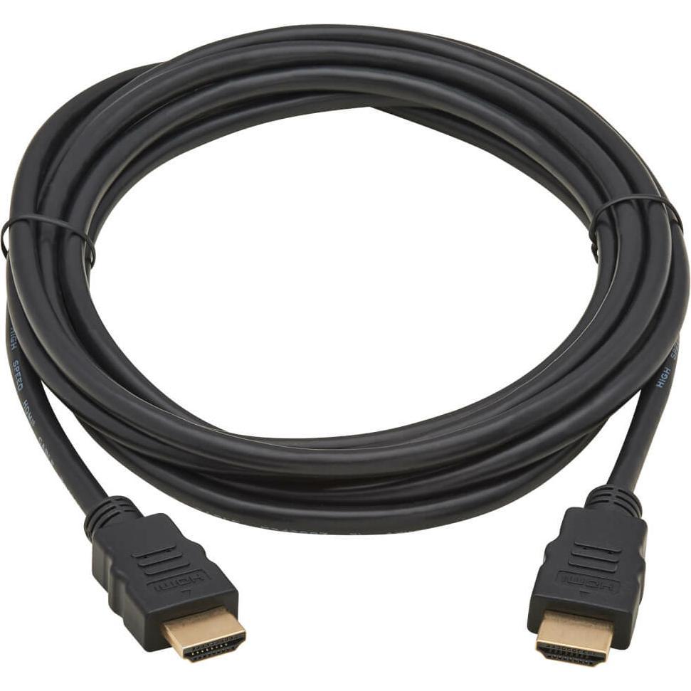 Eaton High-Speed HDMI Cable Digital Video with Audio UHD 4K M/M Black 16ft. 4.88m (4.80 m, HDMI), Video Kabel