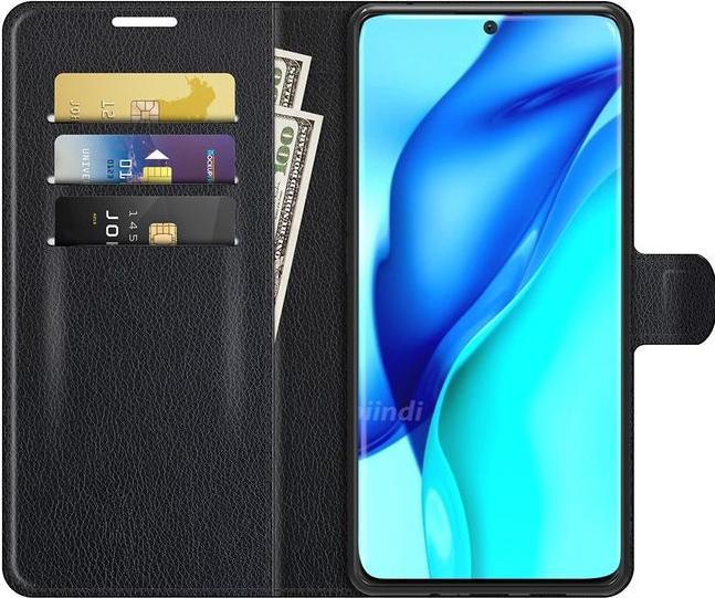 Actual product image MU Classic Litchi Leather Bookcover Series (Huawei P50 Pro)