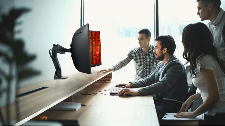 Produktbild Ergotron HX HD Monitor Arm mit patentierter CF-Technologie (Tisch, 49")