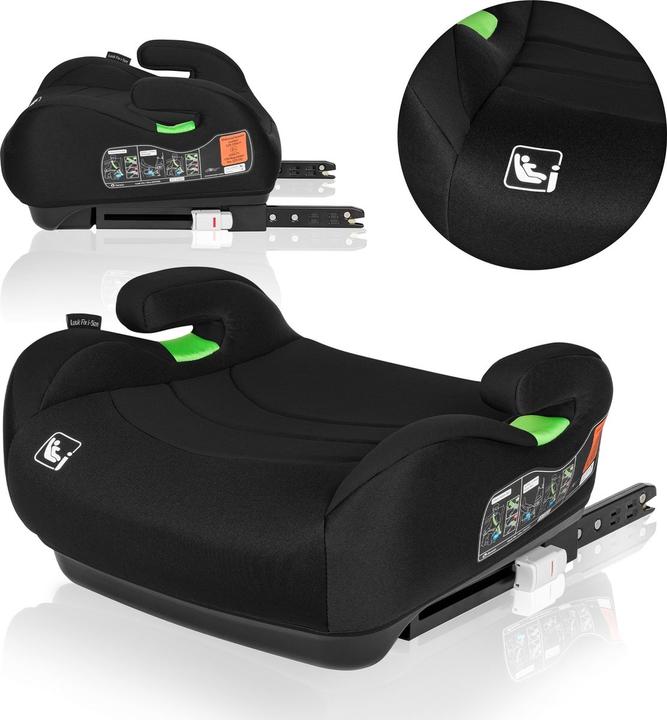 Produktbild Lionelo Luuk Fix I-Grösse grauer Steinautositz 22-36 kg (Kindersitzerhöhung)