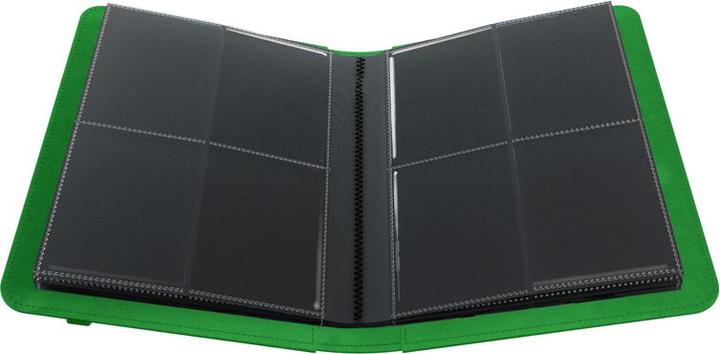 Actual product image Gamegenic Prime Album 8-Pocket - Green (Booster Pack)
