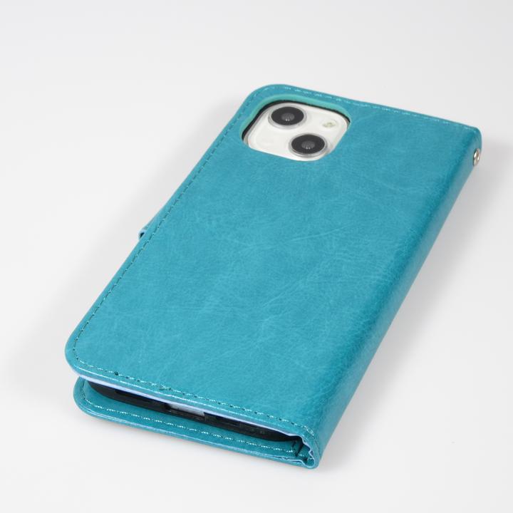 Produktbild PhoneLook Hülle Premium Flip Türkis (Apple iPhone 13)