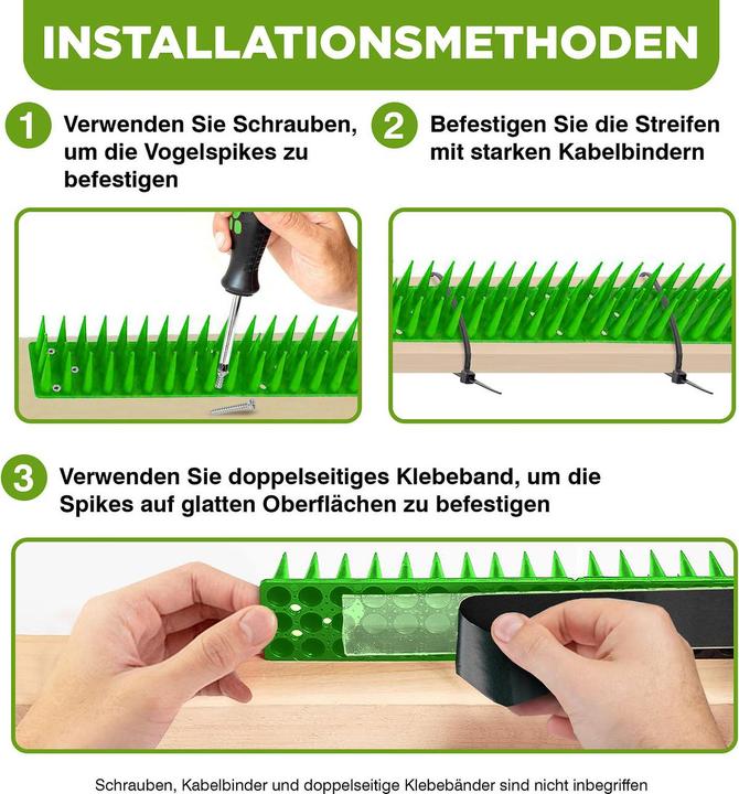 Actual product image Isotronic Taubenspikes