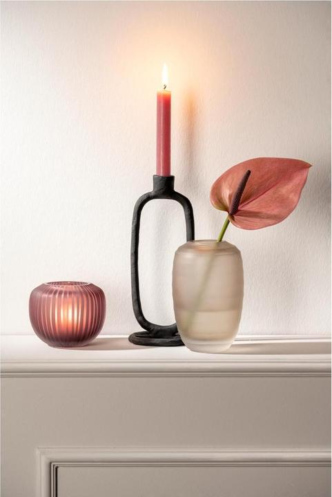 Actual product image Leonardo Vase Bellagio 10 cm, Berry (1 x, 10 x 11 cm, 0.50 l)