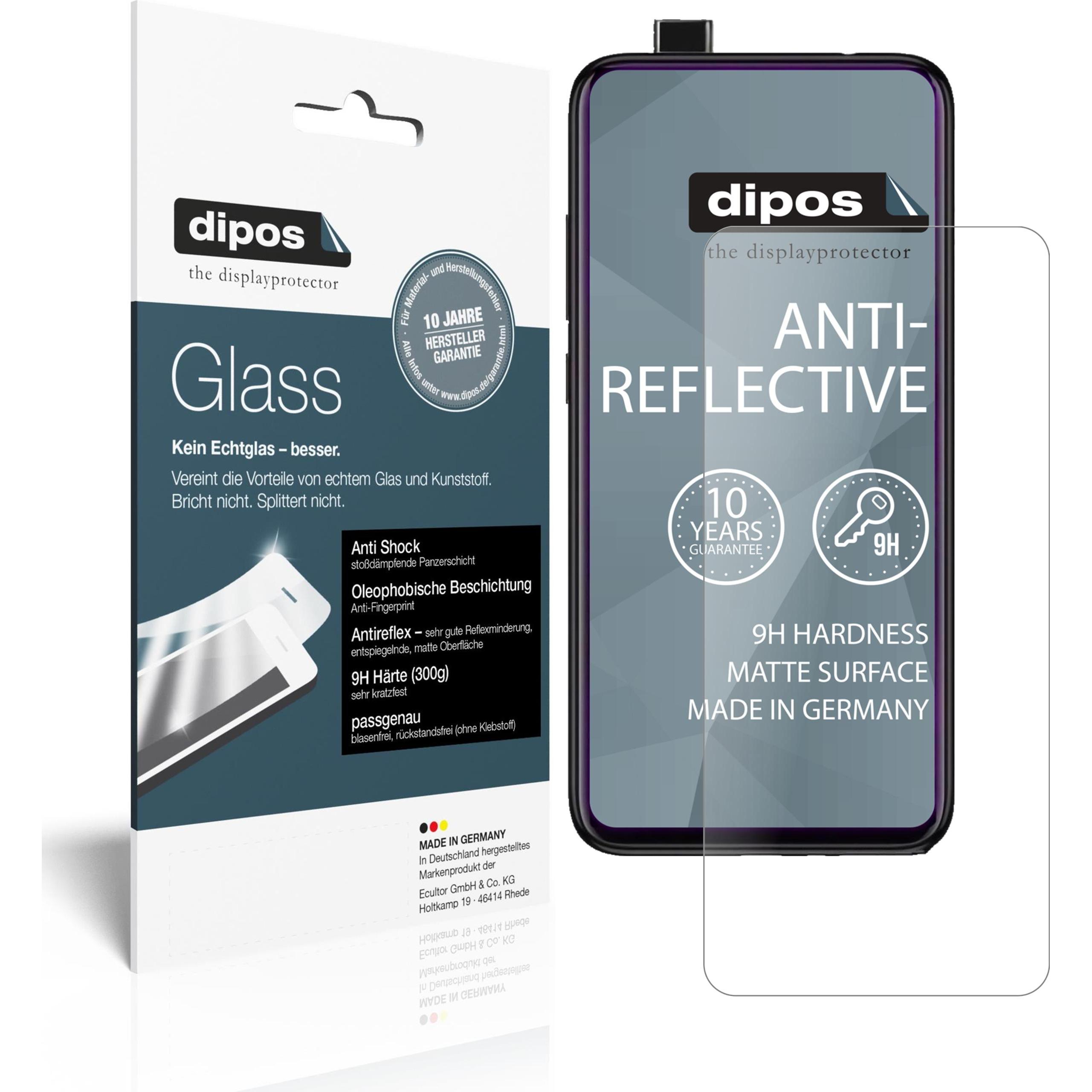 Dipos Displayschutz Anti-Shock (1 Stück, Xiaomi Redmi K20 Pro), Smartphone Schutzfolie, Transparent