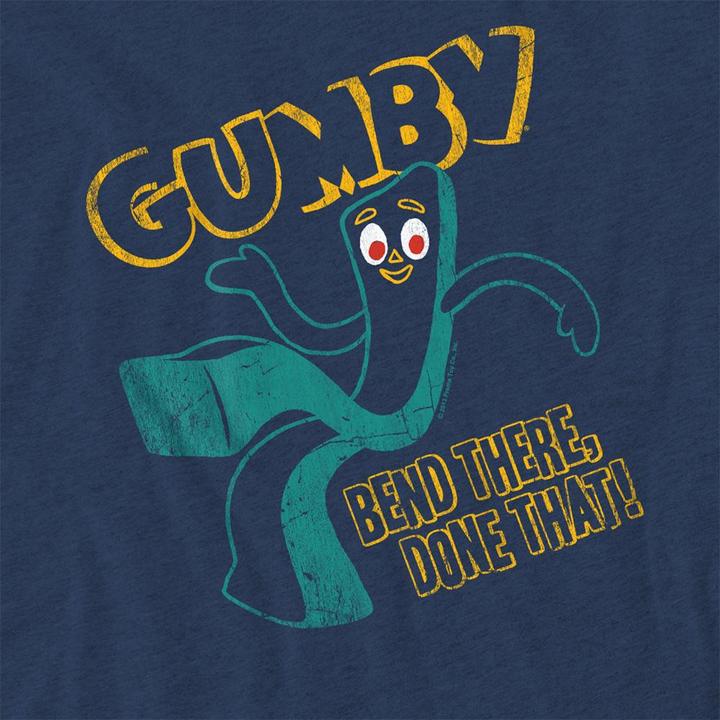 Produktbild Gumby Bend There Done That TShirt meliert (L)