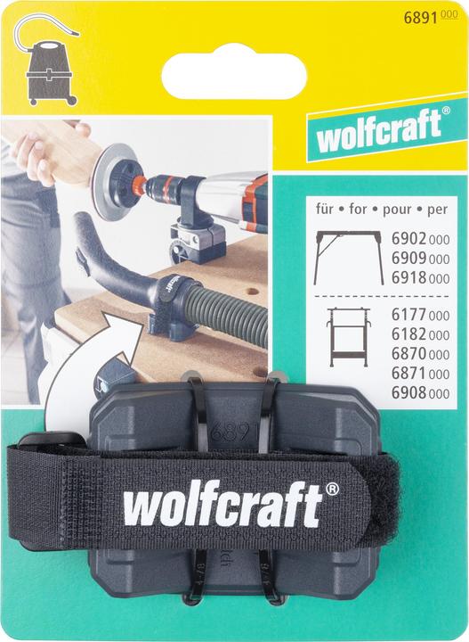 Produktbild wolfcraft wolfcraft 1 Schlauchhalterung für Staubsauger