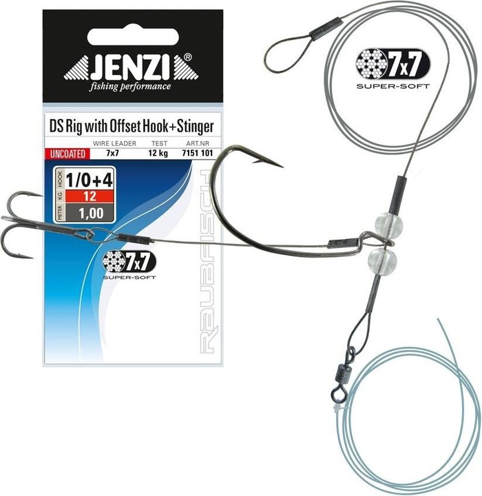 Immagine prodotto Jenzi Drop Shot Stinger Rig (12 kg)