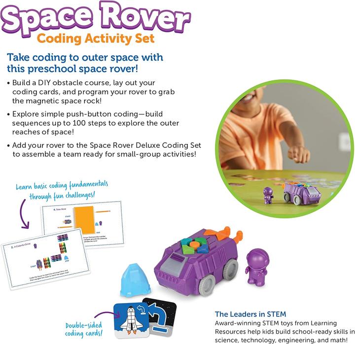 Actual product image Learning Resources Programmable space rover