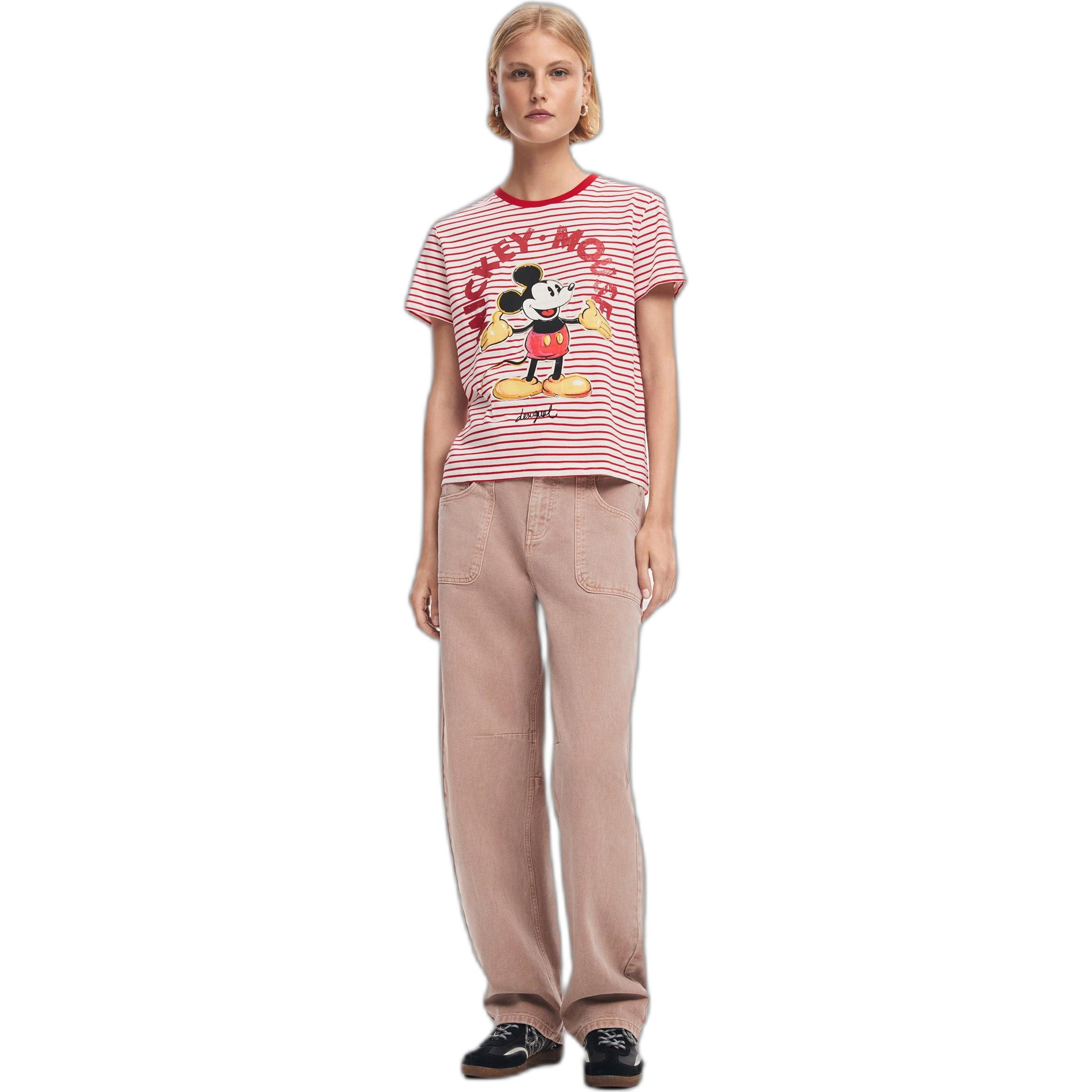 Thumbnail - Desigual, Damen, Shirt, Mickey Mouse, Rosa, (XL)