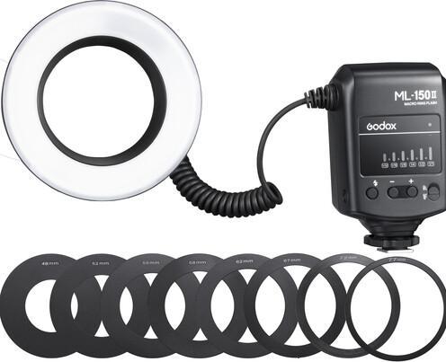 Produktbild Godox ML-150II (Makroblitz, Canon, Sony, Nikon, Pentax, Olympus, Fuji, Leica)