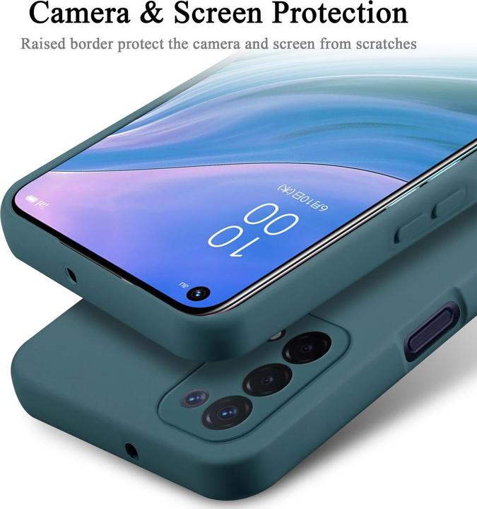 Produktbild Cadorabo Hülle für OPPO A54 5G / A74 5G TPU im Liquid Schutz Silikon Design (Oppo A74 5G)