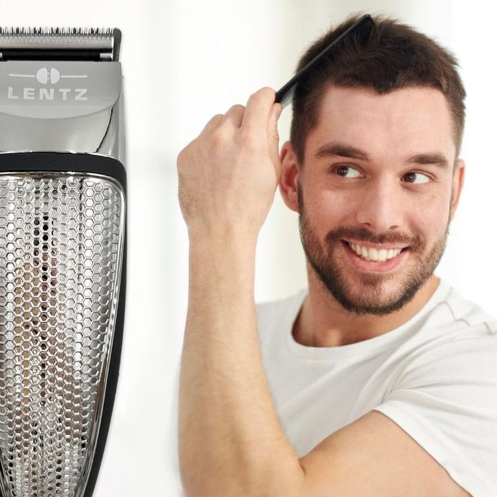 Produktbild Lentz Trimmer Rasierer Haarschneider Maschine mit Aufsatz Bartschneider