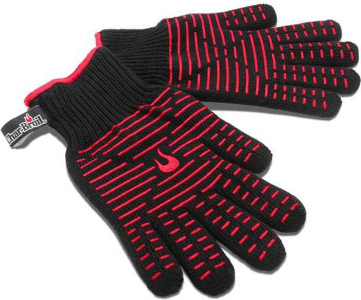 Actual product image Char Broil Heavy-duty barbecue gloves Barbecue accessories (Cotton, Silicone lining)