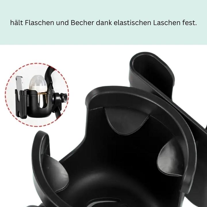 Immagine prodotto Milkii Portabicchieri con supporto per smartphone