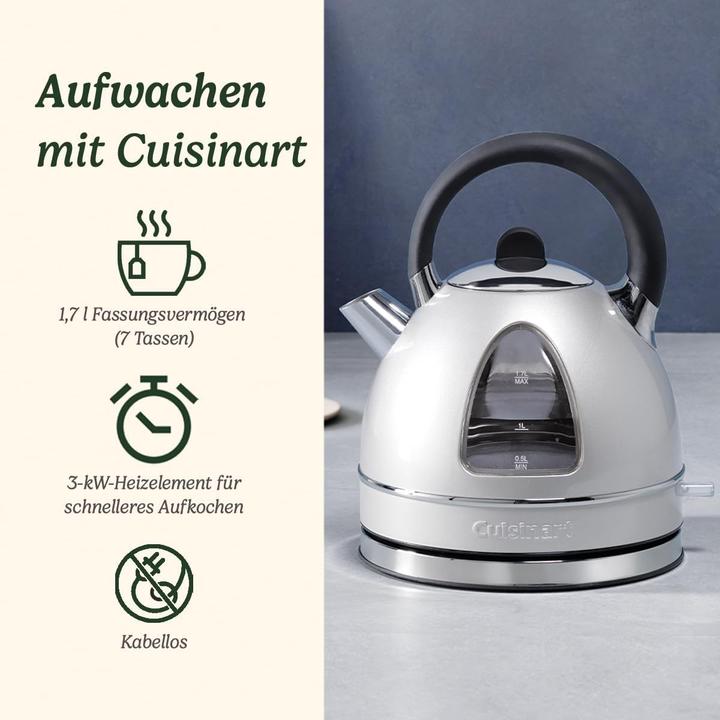 Produktbild Cuisinart CTK17SE Style Collection Traditioneller Wasserkocher 3KW Edelstahl (1.70 l)