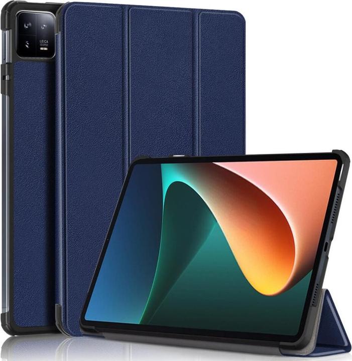 Cover-Discount Xiaomi Pad 6 - Tri-fold Smart Case dunkelblau (Xiaomi Pad 6, Xiaomi Pad 6 Pro)