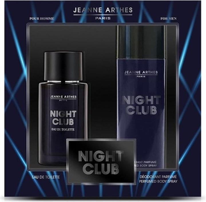 Actual product image Jeanne Arthes Night Club Eau De Toilette for Men 100ml (Eau de toilette, 100 ml)