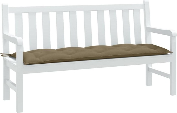 Actual product image VidaXL Garden bench cushion fabric (150 x 50 x 7 cm)