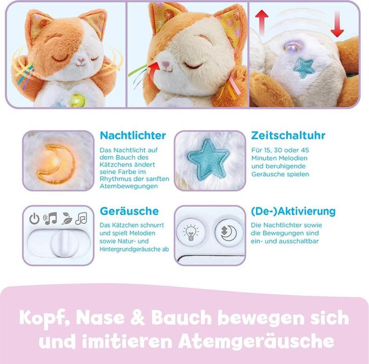 Immagine prodotto VTech Gattino del sonno (33 cm)
