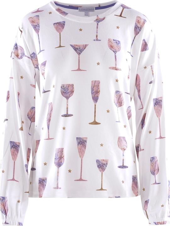 Produktbild Pj Salvage Pyjamaoberteil IT’S A WINEFUL LIFE (XS)