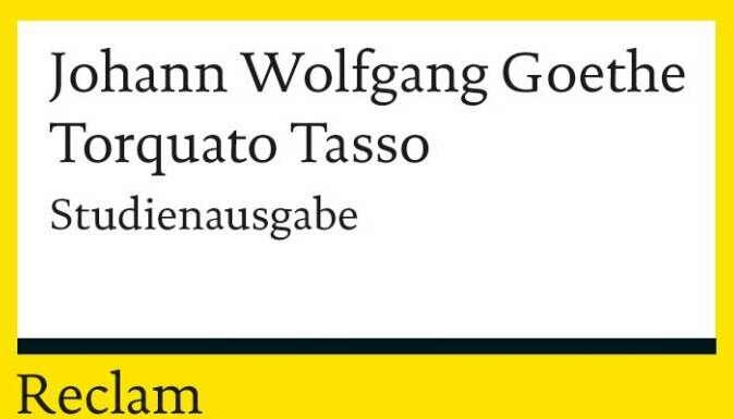Image du produit Torquato Tasso (Allemand, Johann Wolfgang Goethe Goethe, 2013)
