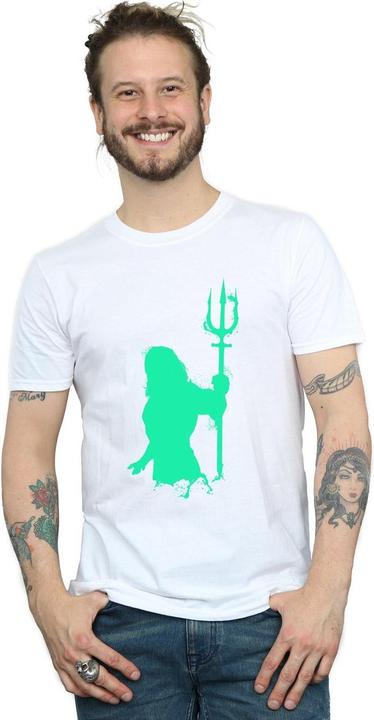 Produktbild Aquaman Aqua Silhouette TShirt (L)