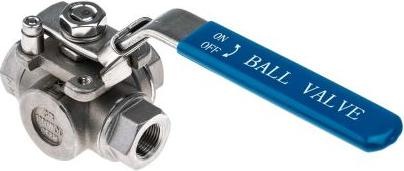 Produktbild Rs Pro Kugelventil 3-Wege 3/8" Typ L