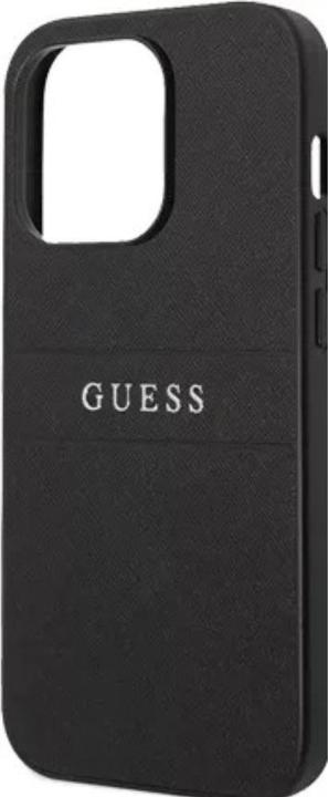 Immagine prodotto Guess Custodia in pelle PU Saffiano per Apple iPhone 14 Pro - nero (Apple iPhone 14 Pro)