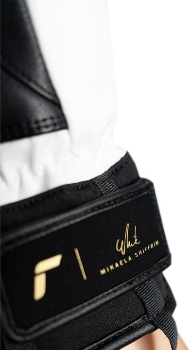 Actual product image Reusch Mikaela Shiffrin R-Tex® XT Fingerhandschuhe Schwarz / Weiss Damen (6.5)