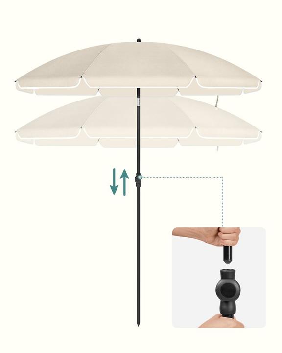 Produktbild Songmics Sonnenschirm (2 m)