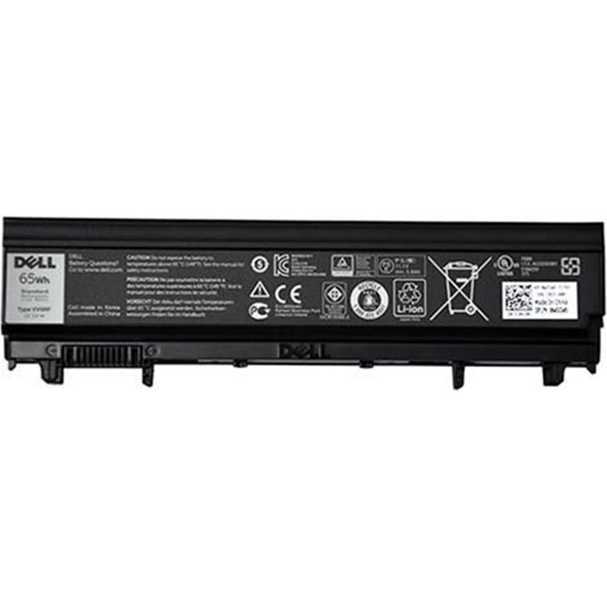 Dell Kit - 6-cell (65Wh) Battery (6 Zellen), Notebook Akku, Schwarz