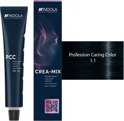 Actual product image Indola Profession Caring Colour 1.1 60ml (1.1 Blue-black)