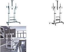 Immagine prodotto LogiLink Carrello per display/proiettore LCD - plastica, alluminio, acciaio - grigio, nero - (100 kg, 60" - 100")