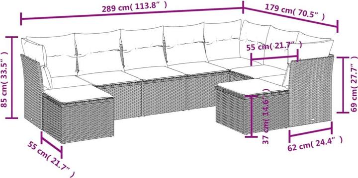 Produktbild vidaXL Malia