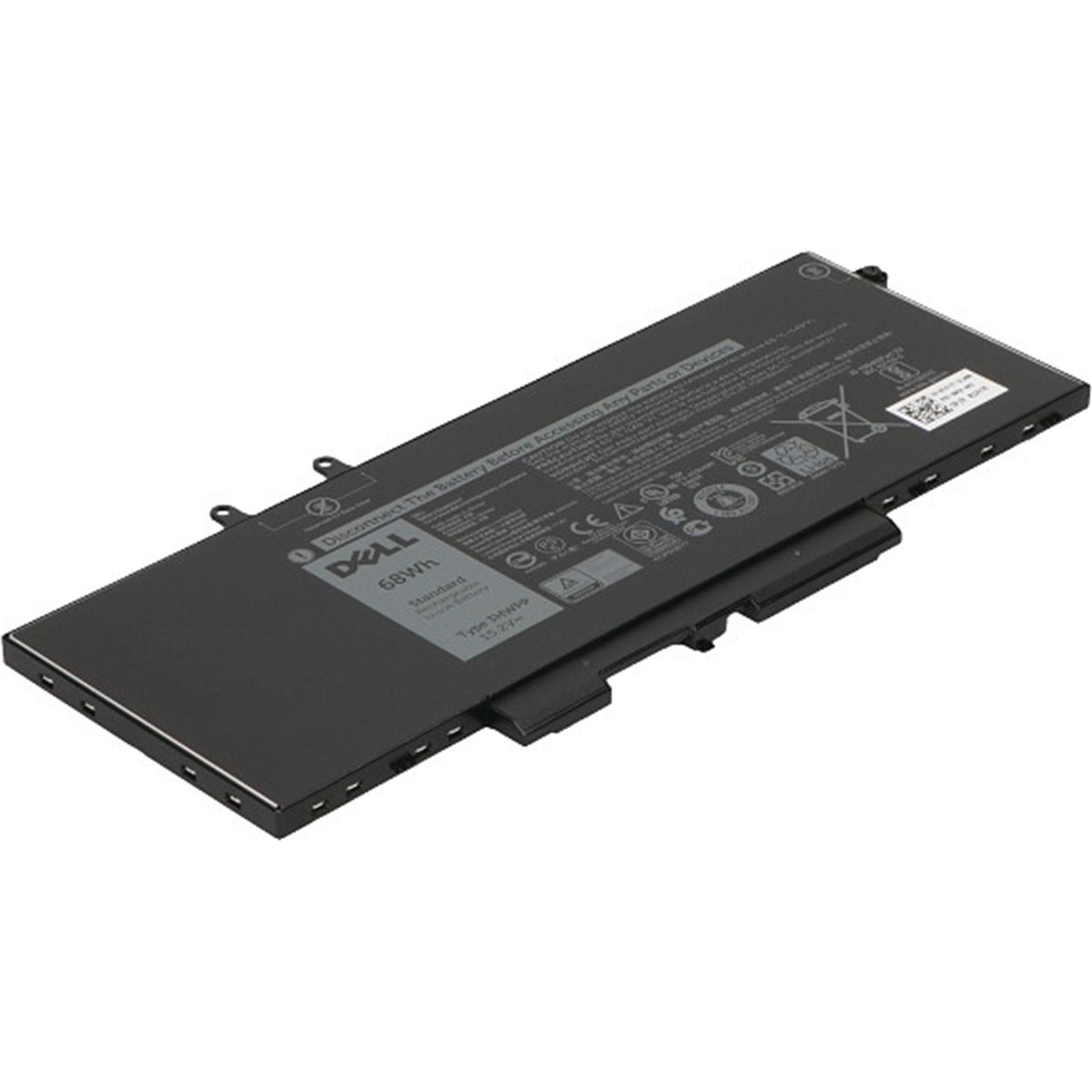 Dell Original Akku für Latitude 14 5410 NRPYY (4250 mAh), Notebook Akku, Schwarz