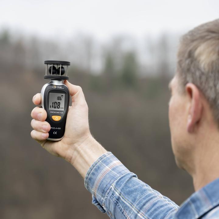 Actual product image PCE Instruments Anemometer