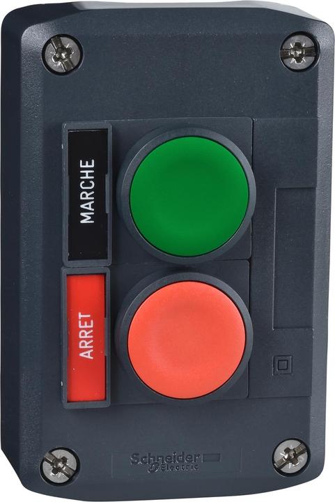 Image du produit Schneider Electric Station à boutons-poussoirs Marche Arrêt XALD211