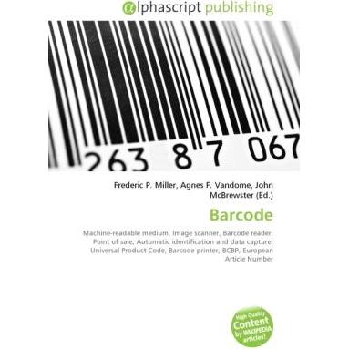 Thumbnail - Barcode, Fachbücher von Agnes F. Vandome, Frederic P. Miller, John McBrewster
