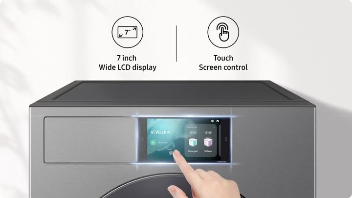 Actual product image Samsung WF90F09C4SU3 (9 kg, Left)
