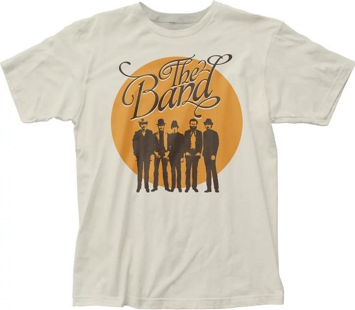 Immagine prodotto The Band T-shirt adulte unisexe con logo in cotone a forma di cerchio (S)