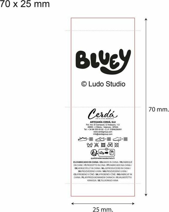 Image du produit Bluey Hausschuhe Orange (24)