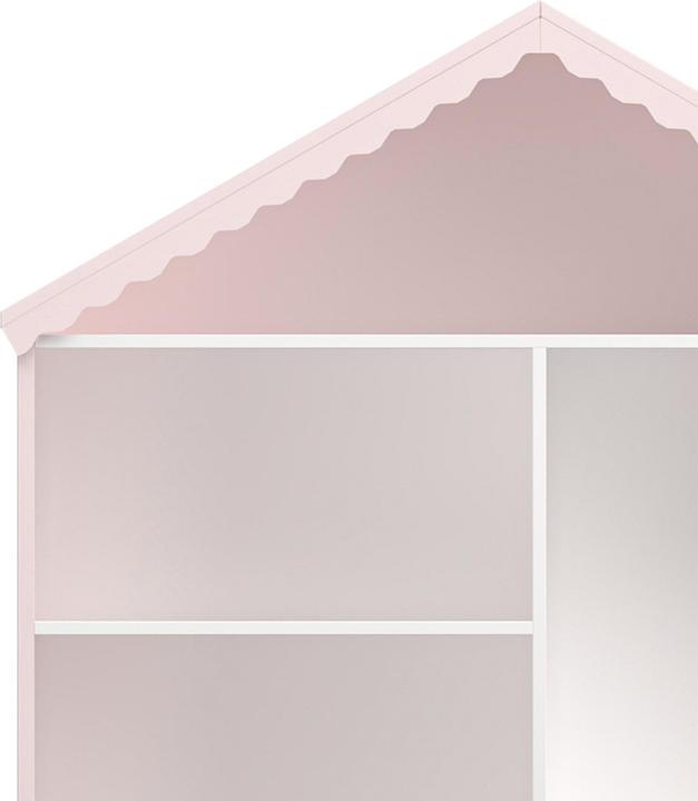 Produktbild En.Casa Kinderregal Vestnes 114x91x30 cm Cotton Candy/Weiss