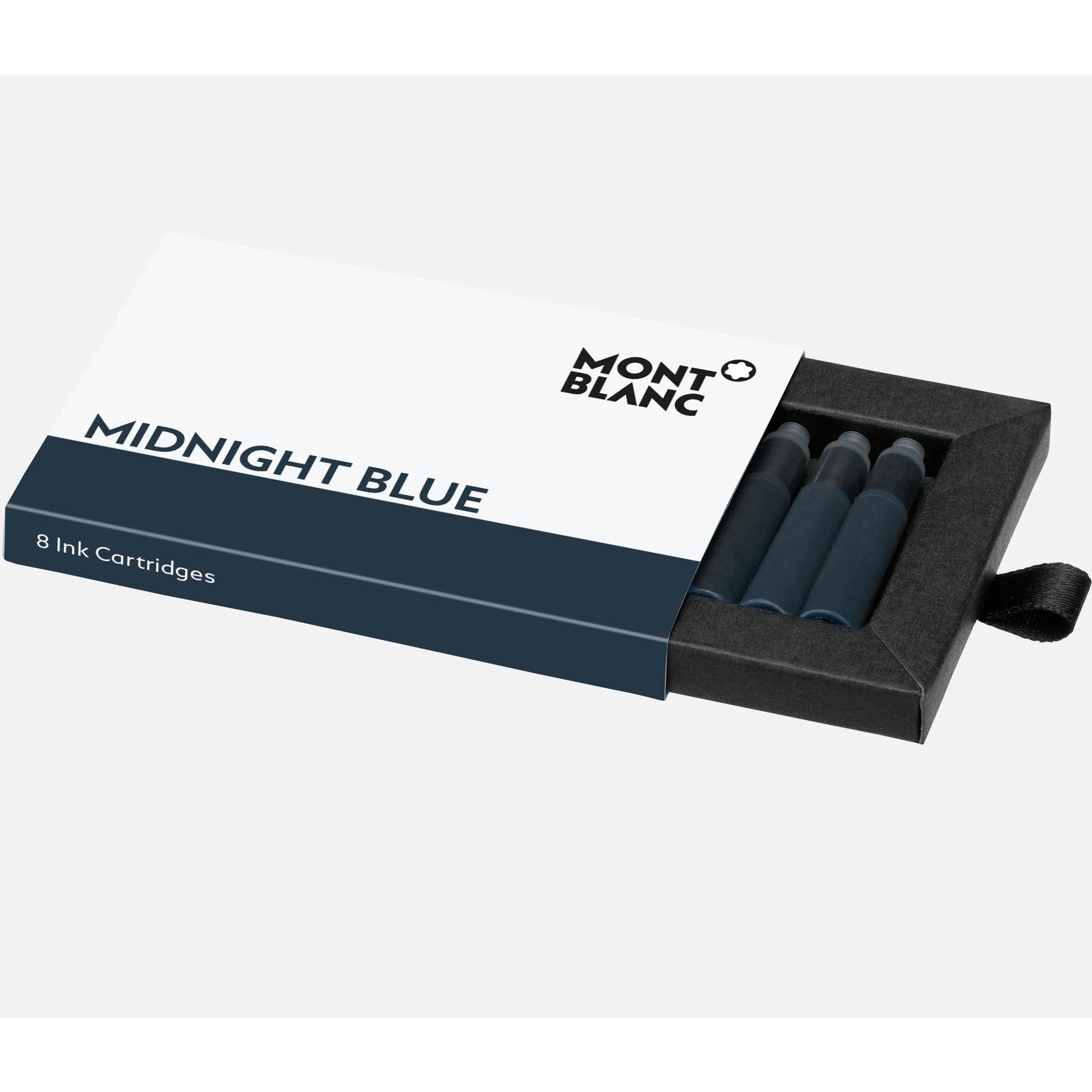 Thumbnail - Montblanc, Ersatzpatrone, Midnight (Füllertinte, Königsblau)
